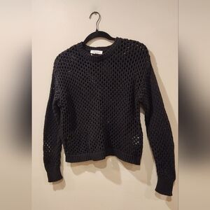 HOOKED UP MACY'S Open Knit Sweater